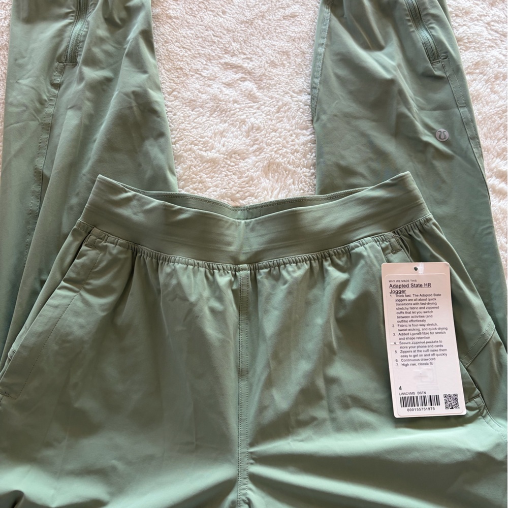 Lululemon adapted state jogger NWT size 4